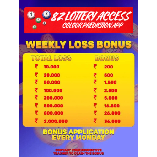 weekly bonus